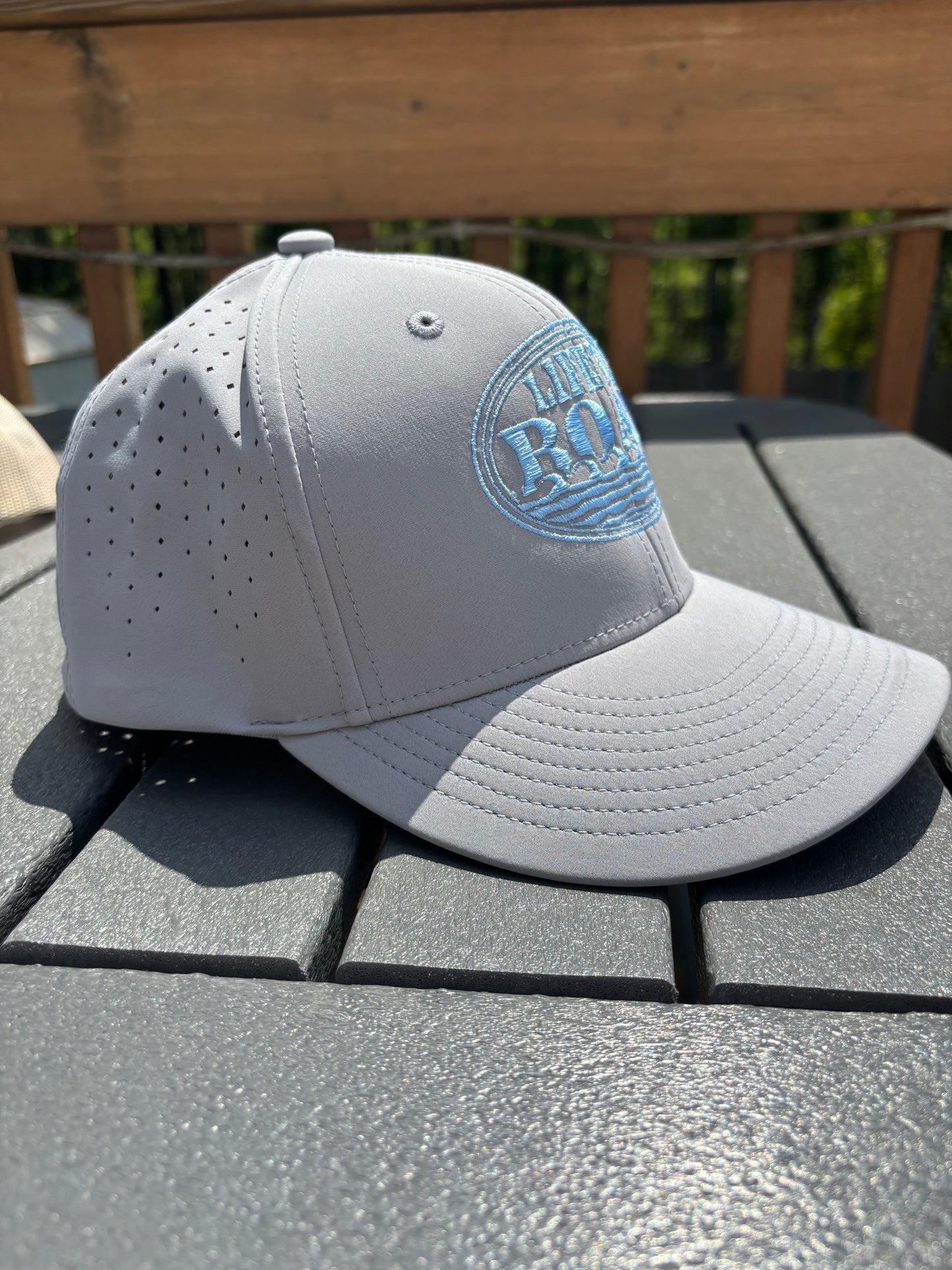 Waves: Life's A Boat Gray Hat