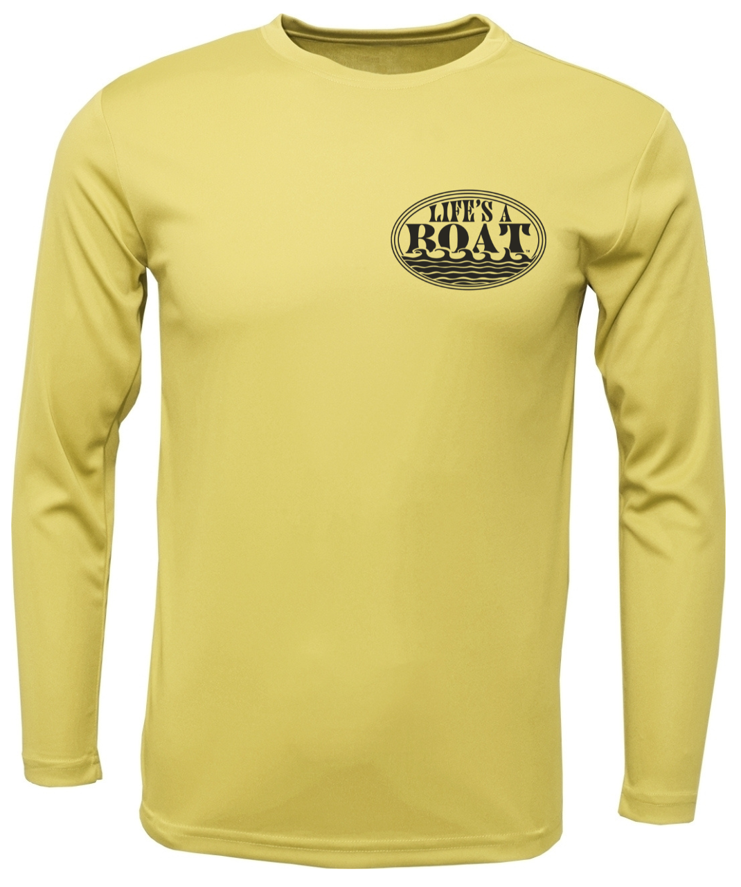 Let God Steer: Life's A Boat Performance Long Sleeve