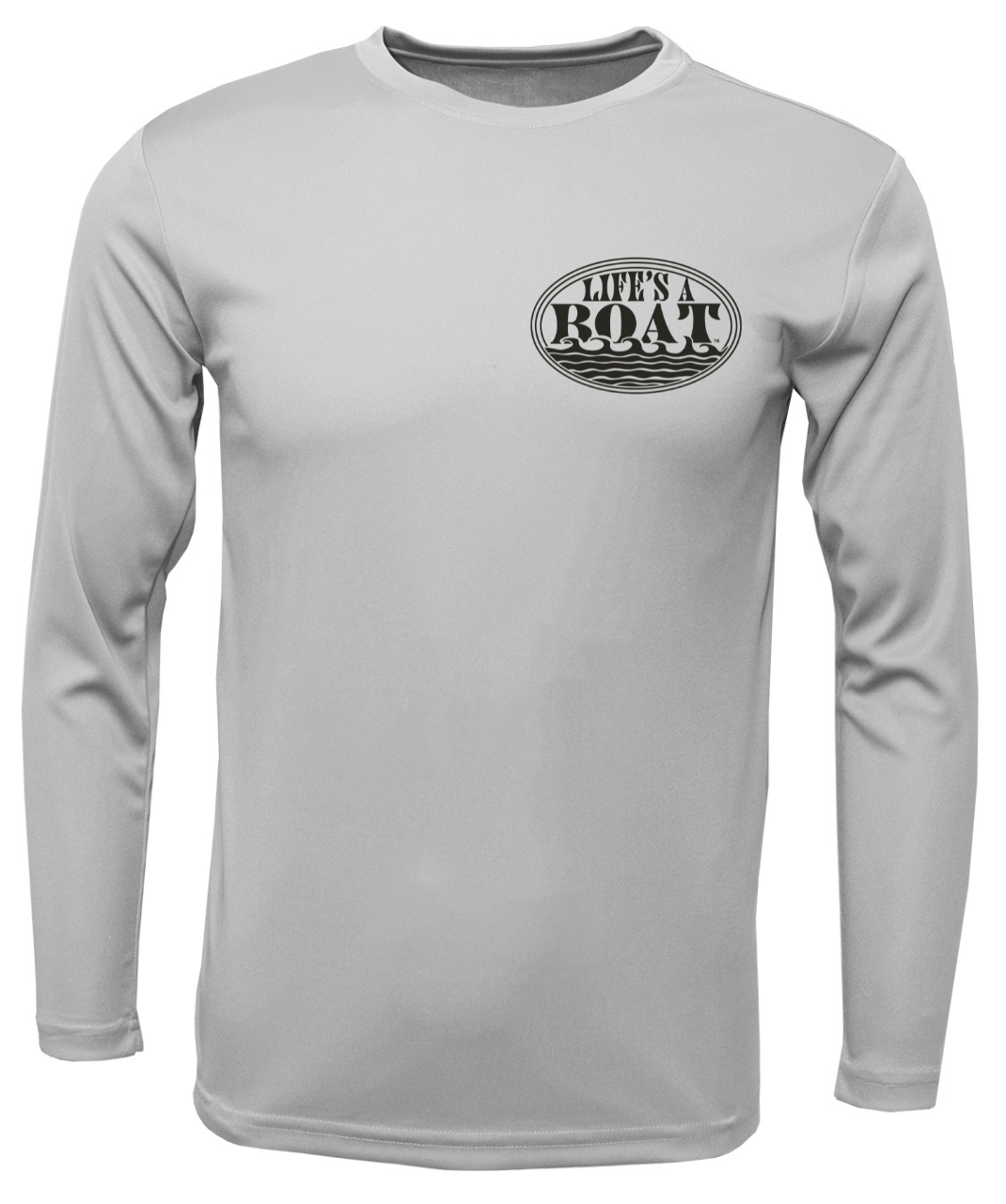 Let God Steer: Life's A Boat Performance Long Sleeve