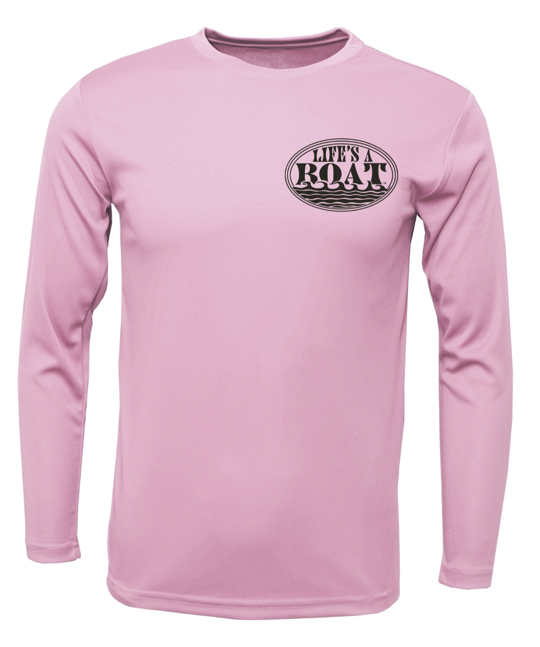 Let God Steer: Life's A Boat Performance Long Sleeve