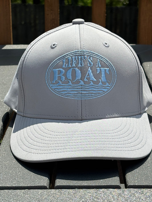 Waves: Life's A Boat Gray Hat
